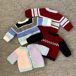 18 inch doll made-to-order custom sweater or cardigan