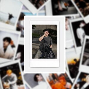 straykids bangchan boyfriend material polaroid photo