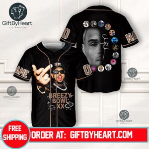 Breezy Bowl XX Baseball Jersey, Personalized Chris Brown Shirt, Breezy Bowl XX 2025 Tee, Chris Brown Shirt, Chris Brown Merch Jersey