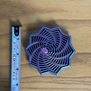 Estrella sensorial antiestrés – Juguete antiestrés ASMR impreso en 3D imagen 8