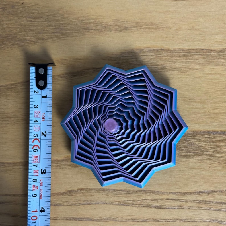 Estrella sensorial antiestrés – Juguete antiestrés ASMR impreso en 3D imagen 8
