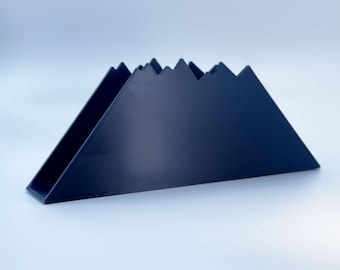 Servilletero moderno inspirado en la montaña: decoración minimalista para la mesa