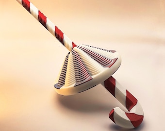 Varita de relajación HypnoSpin: juguete cinético para aliviar el estrés impreso en 3D