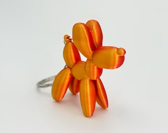 バルーンドッグキーホルダー/バッグチャーム – 3Dプリントデザイナースタイルアクセサリー