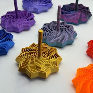 Estrella sensorial antiestrés – Juguete antiestrés ASMR impreso en 3D imagen 2