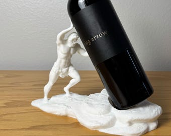 Mythischer Weinflaschen-Halter - Einzigartiges 3D gedrucktes Kunstdekor