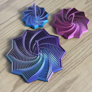Sensory Fidget Star – 3D Printed ASMR Stress Relief Toy