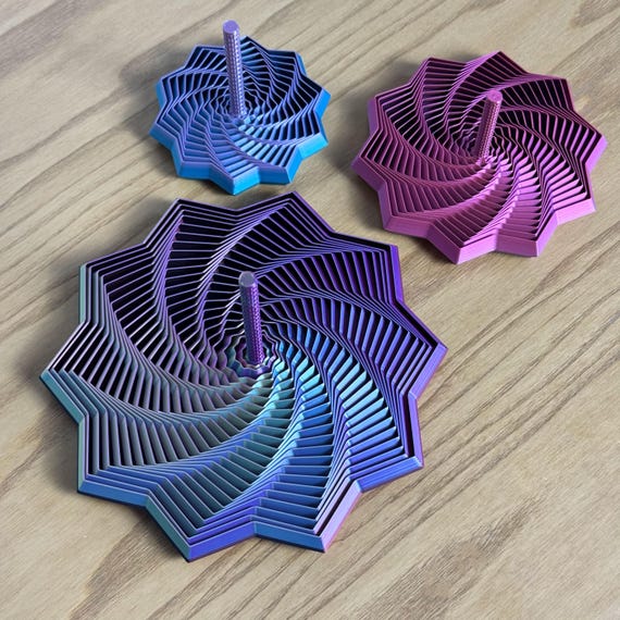 Sensory Fidget Star – 3D Printed ASMR Stress Relief Toy
