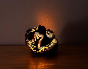 Lava Nachtlicht - 3D gedruckte Umgebungslampe für Schlafzimmer oder Schreibtisch