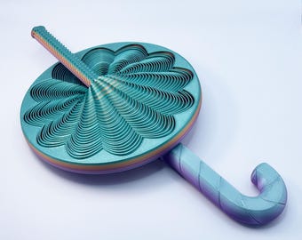 Candy Cane Fidget — 3D Gedruckter Kinetischer Schreibtisch Relaxer