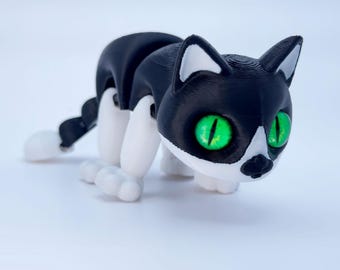 Felix the Cat – Articulated 3D Printed Cat Figurine