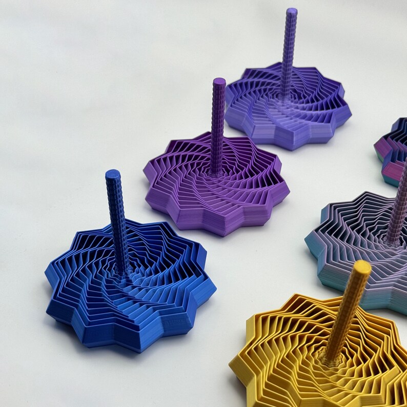 Estrella sensorial antiestrés – Juguete antiestrés ASMR impreso en 3D imagen 9