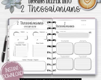 2. Dziennik do studium Biblii – List do Tesaloniczan: Przewodnik po rozdziale (wersja cyfrowa)