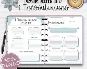 1. Dziennik Studium Biblii – List do Tesaloniczan: Przewodnik po rozdziale (wersja cyfrowa)