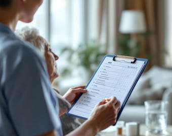 Medication Administration Record (MAR) Printable PDF Template for Nursing Homes, ALFs, Senior Care Centers