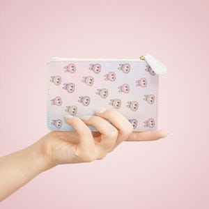 Adorable Labubu Pattern Mini Clutch Bag, Cute Accessory for Labubu Lovers, Perfect for Gifts, Travel, Carting Essentials, Fun
