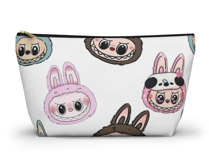 Featured listing image: Labubu Accessory Pouch, Cute Makeup Bag, Fun Storage Case, Perfect for Gifts, Kids & Adults, Travel Essential, Labubu Lovers