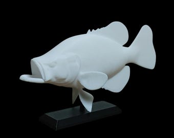 Crappie Fish Mount 6.5" - 10" - Crappie Replica - Fishing Decor - Paint Your Own