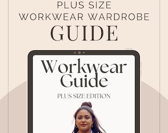 Plus-Size Workwear Wardrobe Guide | Digital Download