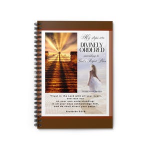 Inspirational Spiral Notebook - Faith-Driven Journal for Daily Reflections