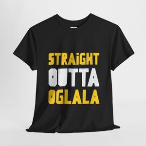 Straight Outta Oglala Unisex Heavy Cotton Tee
