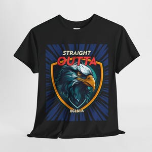 Straight Outta Oglala Unisex Heavy Cotton Tee