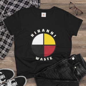 Hihanni Waste Women&#39;s Midweight Cotton Tee