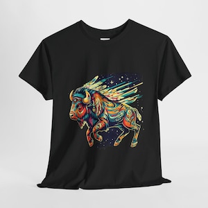 Indigenous Tatanka (Buffalo) Unisex Heavy Cotton Tee