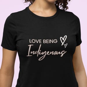 Love Being Indigenous Unisex Heavy Cotton Tee
