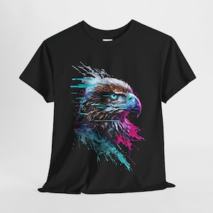 Colorful Eagle Unisex Heavy Cotton Tee