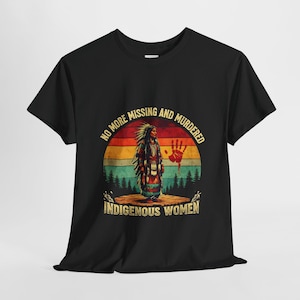 No more MMIW Unisex Heavy Cotton Tee