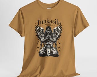Tunkasila Wopila T-shirt unisexe en coton épais