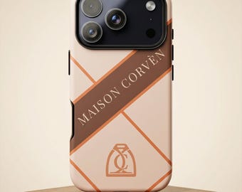 Premium iPhone Cover, Country Club Style, Old Money Aesthetic, Designer iPhone Case, Magsafe Phone Case, iPhone 16 Pro Case