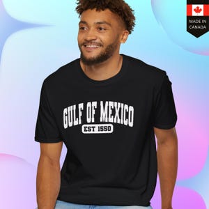 Gulf of Mexico T-Shirt: Coastal Beach Crewneck Tee