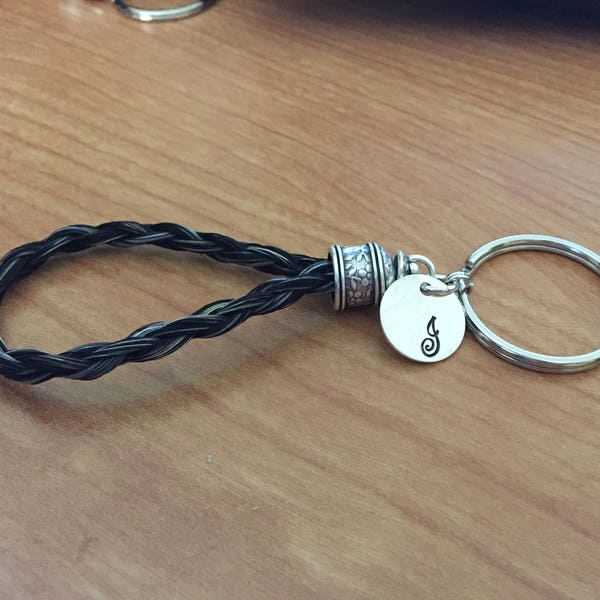 Custom Horse Hair Key Chain