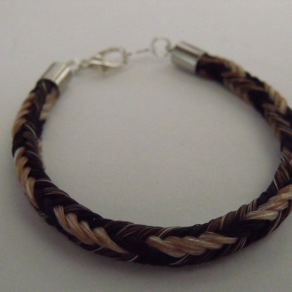 Tri-color Horse Hair Bracelet