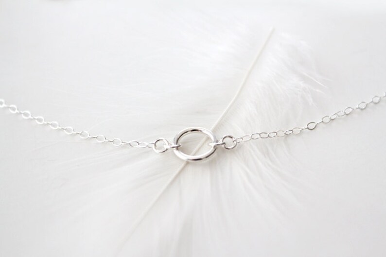 Sterling Silver Ring Necklace Enduring Silver  Etsy