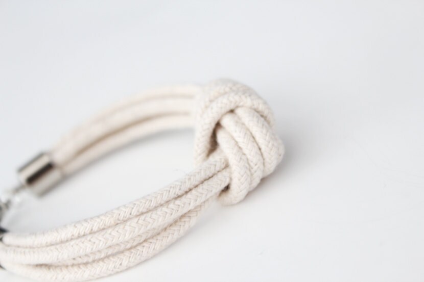 Rope Bracelet Knot Bracelet I Love Knots the Original - Etsy