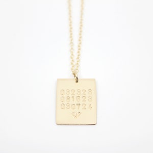 Hand Stamped Necklace I Am The Boss 14k GOLD FILLED or Brass or Sterling As Seen In LuckyMag image 4