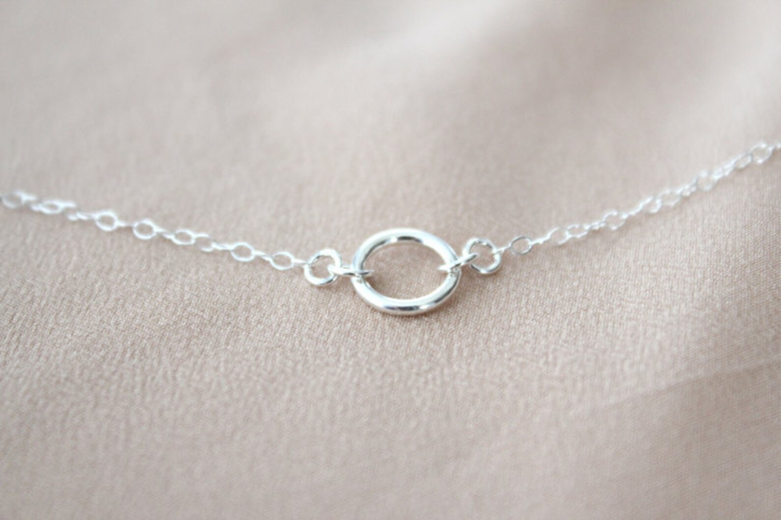 Sterling Silver Ring Necklace Enduring Silver  Etsy