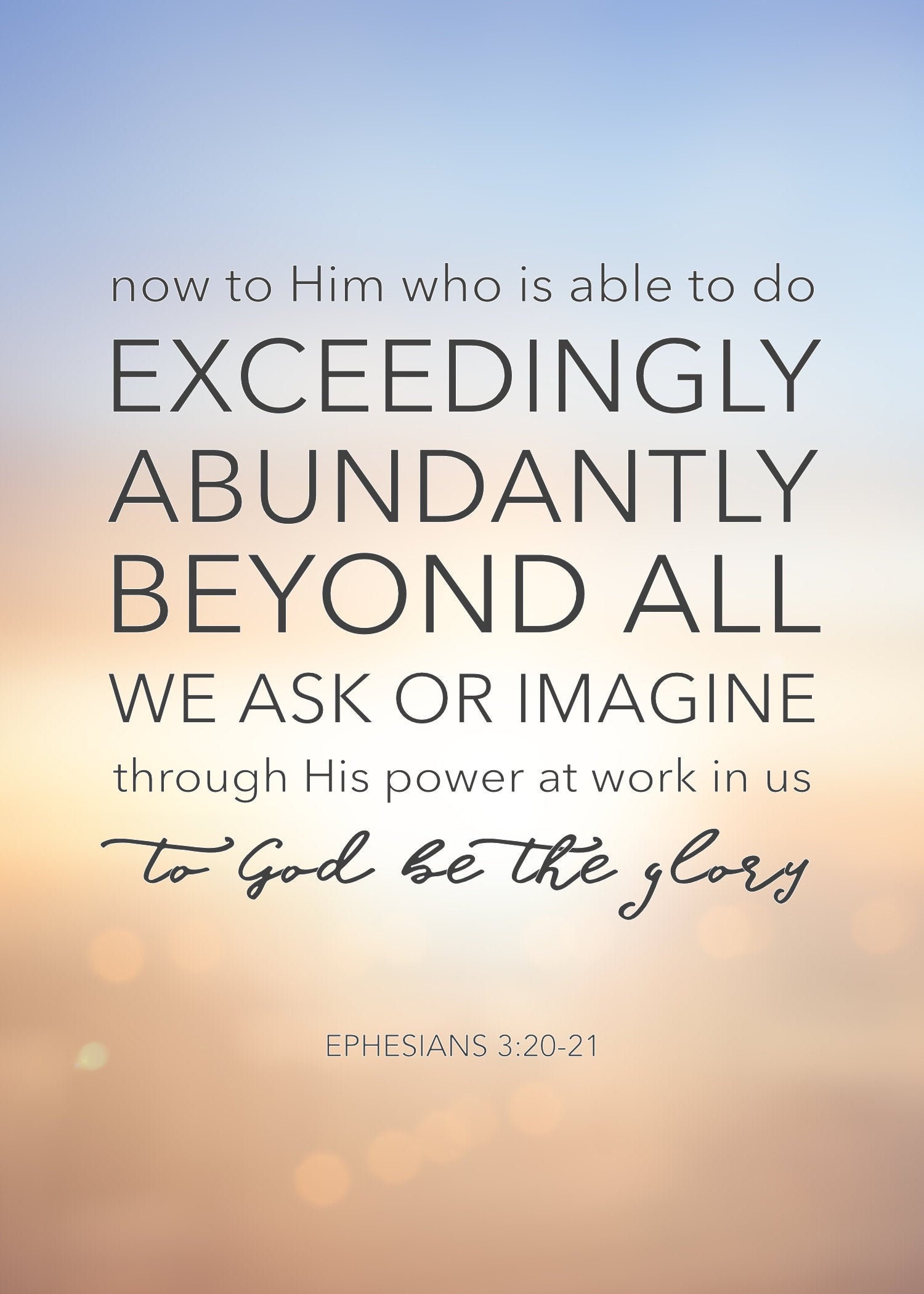 Ephesians 3 20 21 Nkjv - qtiiqad