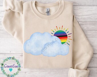 Pride Month Clipart Kommerzielle Nutzung Bundle: Regenbogen LGBTQ2IA + Grafiken (PNG)
