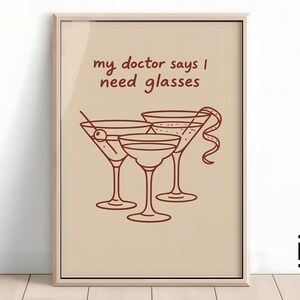 Trendy digitale prints op barwagen | Moderne cocktailkunst voor thuisbardecor en cocktailliefhebbers
