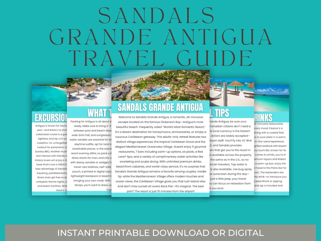 Sandals Grande Antigua Travel Guide: Ultimate Resort Experience