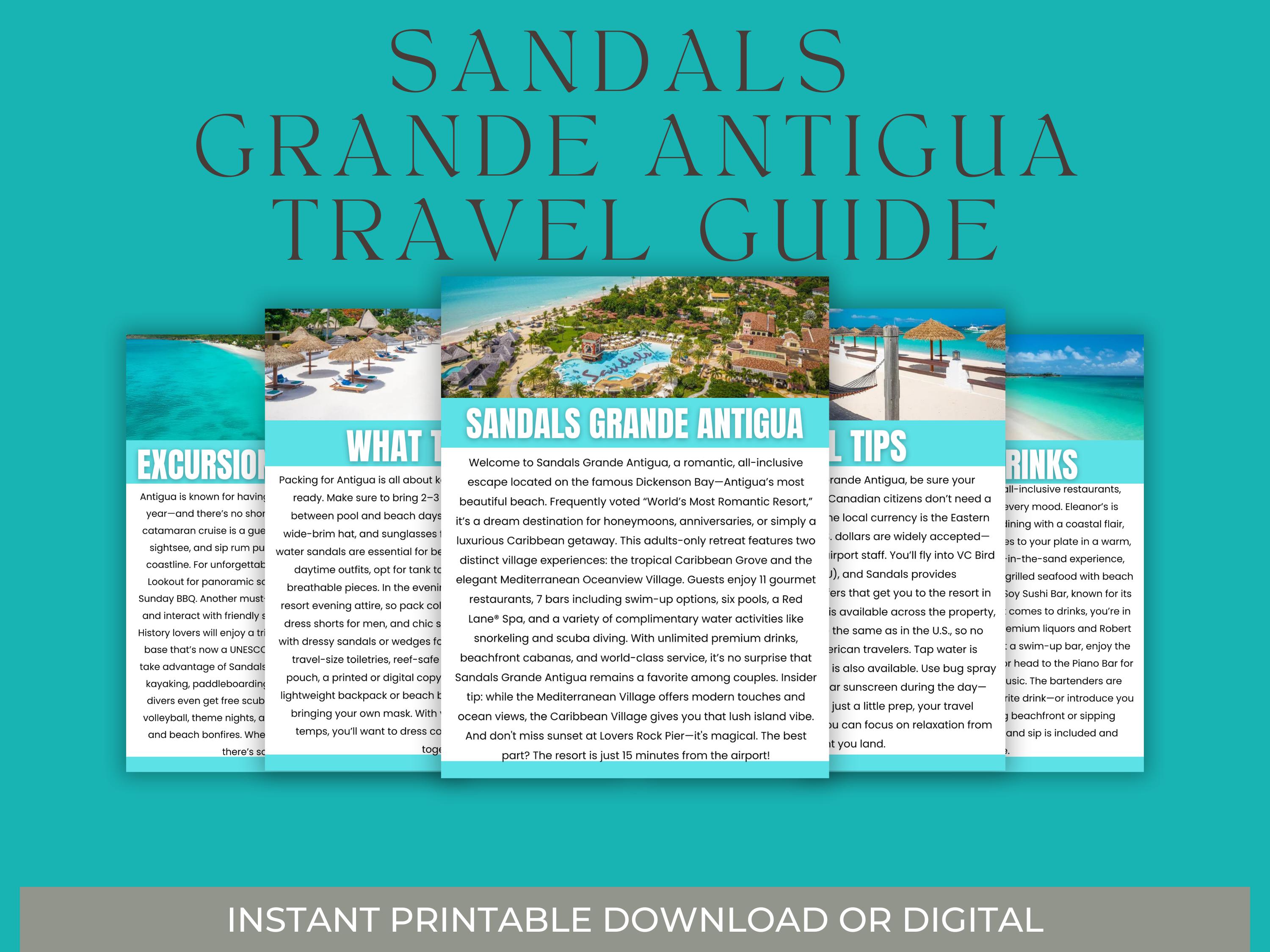 Sandals Grande Antigua Travel Guide: Ultimate Resort Experience