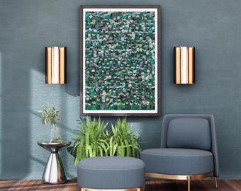 Eagles Super Bowl LIX Art Print: Philadelphia Stadium Fans Artwork