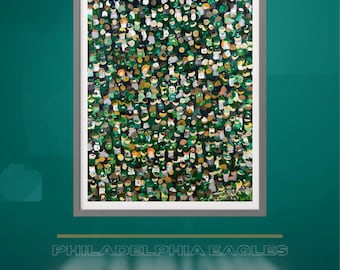 Philadelphia Eagles Wall Art: NFL Football Fan Decor