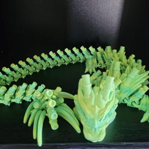 3D Printed Bamboo Dragon- Choose your size!