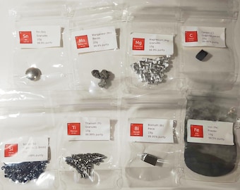 Periodic Elements Set - 8 samples