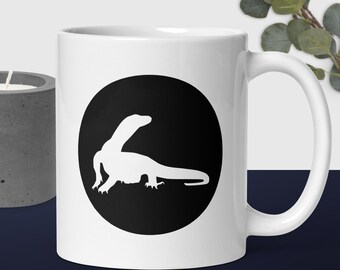 Duluth Monitor Icon - White Glossy Mug